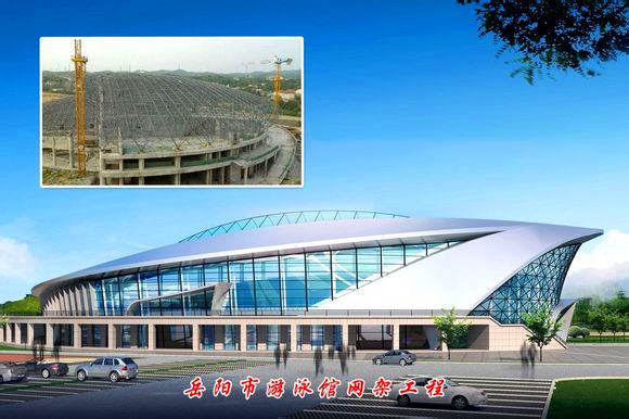 大兴游泳池网架